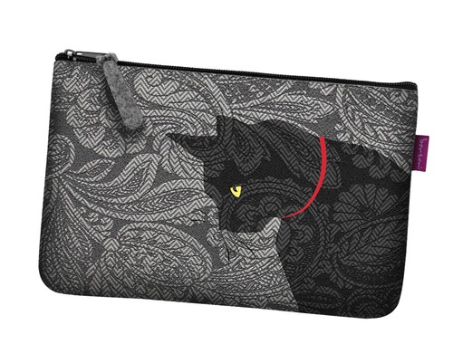 Kosmetiktasche kleks aus filz - kosmetiktasche,