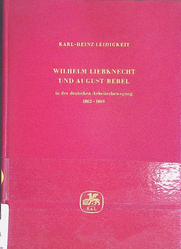 Wilhelm liebknecht und - und, august