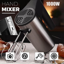 Handmixer Handrührgerät Küchenmixer 5 Geschwindigkeiten Rührmixer 1500 Watt