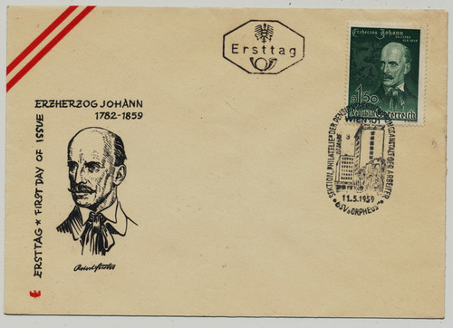 österreich 1959 ersttagsbrief - Österreich,