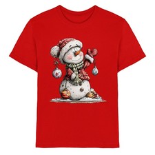 Schneemann Kinder Shirt