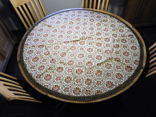 Tischdecke brokatdecke - -,