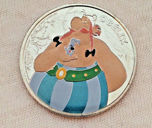 Mini gedenkprägung asterix - mini,