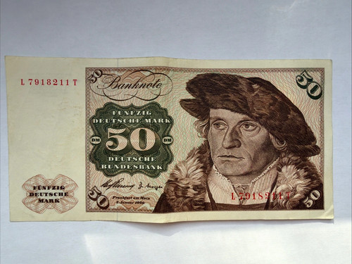 Deutsche mark banknote - deutsche,