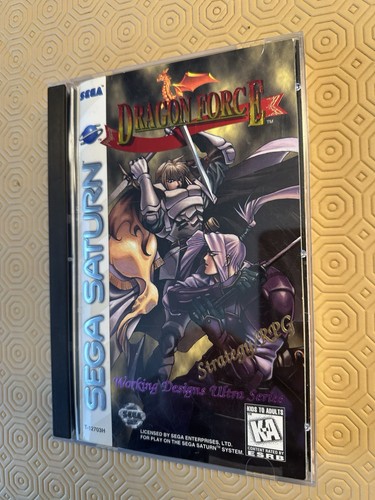 Sega saturn dragon force - -,