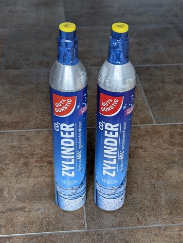 Volle co2 zylinder - 2x,