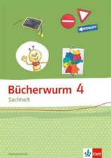 Bücherwurm Sachheft. Arbeitsheft 4. Schuljahr für Sachsen-Anhalt | Broschüre