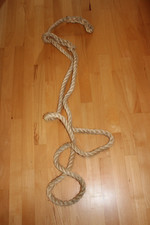 Seil Tau ca 3 Meter lang zwei Schlingen Abschleppseil (?) sehr stabil