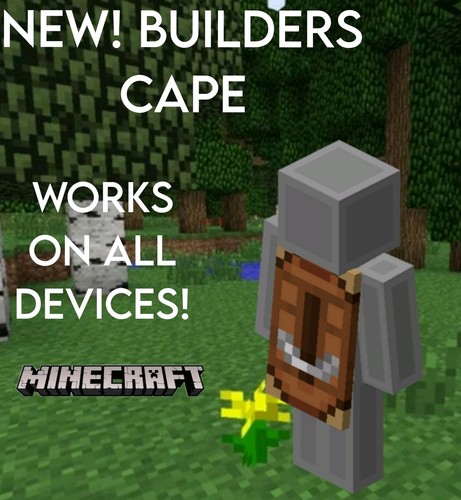 Minecraft builder cape - builder,