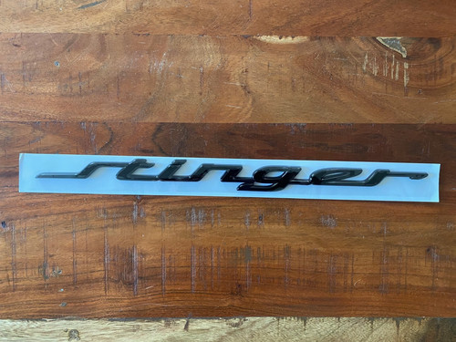 Kia stinger tuning - stinger, emblem