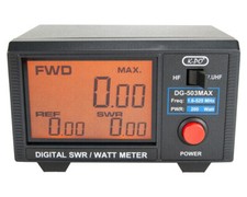 KPO DG-503 MAX SWR- & Power-Meter mit Digitalanzeige 1.6 - 525 MHz  HF VHF UHF