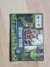 Edeka " Unser Wald " ungeöffnet  Sammelbilder Sticker Sammelkarten 