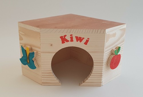 Hamster holz eckhaus - holz,