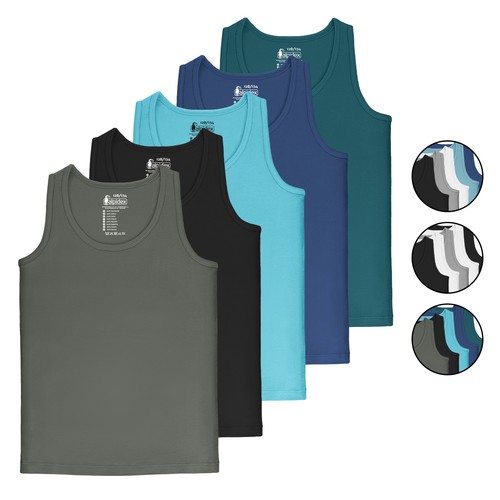 Jungen unterhemd 5er - unterhemd, set