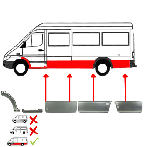 Reparaturblech satz links für - reparaturblech,