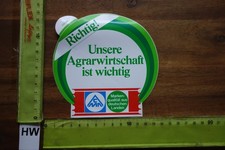 Alter Aufkleber Landwirtschaft