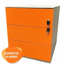 BISLEY Note™ Rollcontainer 565 mm Tief • 3 Universalschubladen á Höhe 150 mm