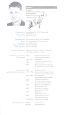 Autogramm Christian Baldauf MdL Rheinland-Pfalz Originalunterschrift