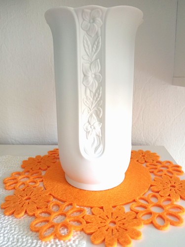 Porzellanvase von tettau - porzellanvase,