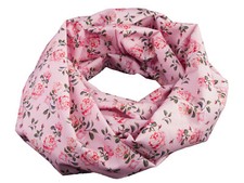 Damen-Rundschal Loop Rosen