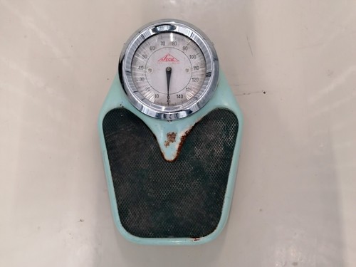 Vintage alte personenwaage - vintage,