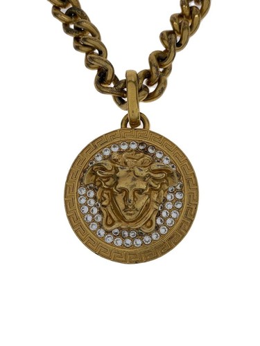 Versace goldfarbene halskette - goldfarbene,