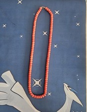 Halskette Koralle rot, 60 cm