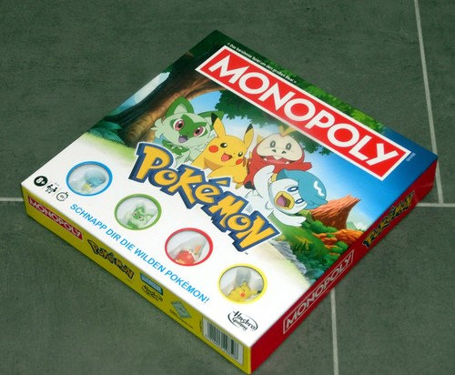 Monopoly pokemon hasbro gaming - monopoly,