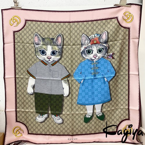Gucci higuchi yuko seidenschal - higuchi,