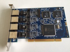Digium PCI 4-Port S0 ISDN Karte Quad BRI card B410P - Asterisk PB
