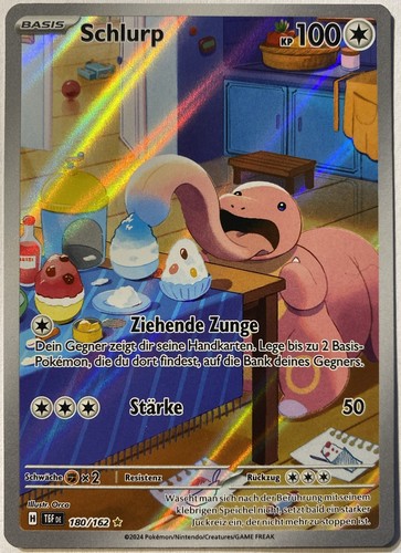 Pokemon schlurp art rare - schlurp,