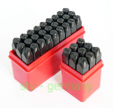 4 - 8mm Schlagzahlen Schlagbuchstaben SET Schlagstempel Prägestempel Auswahl