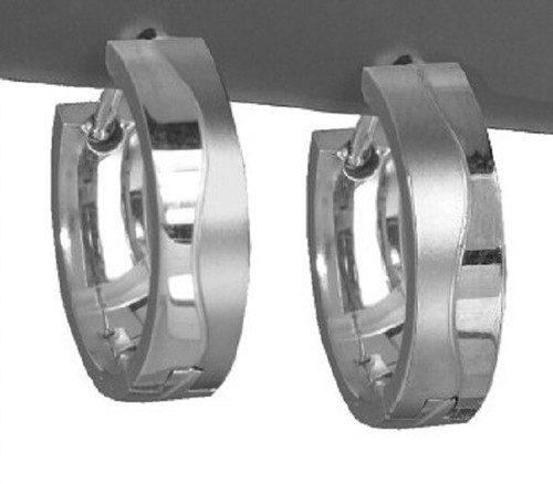 Titan titanium klappcreolen - titan,