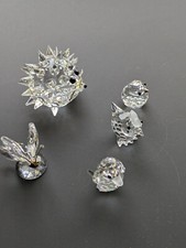 5 Swarovski Figuren Kristall "im konvolut aus meiner Sammlung" Vitrinenstück