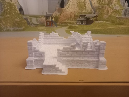 Ruine modell - ruine,