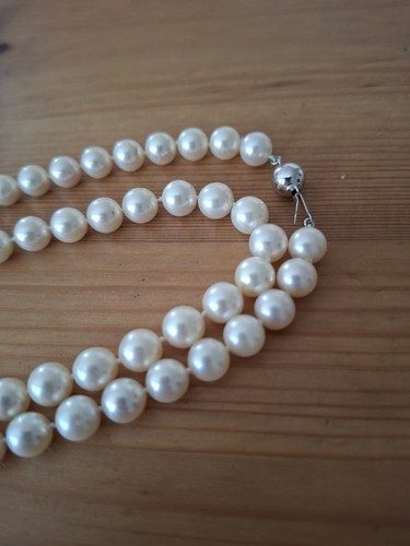 Akoya perlen kette - perlen, collier