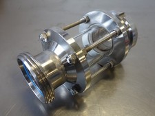 Schaulaterne Schauglas DN 50 Milchgewinde Edelstahl 1.4301