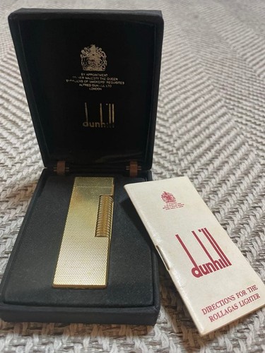 Dunhill vintage gold rollagas - vintage,