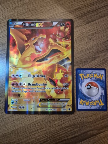 Pokémon tcg glurak ex xy121 - pokémon,