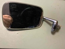 Außenspiegel links für VW Käfer manueller Glas Plan Metall Chrom glänzend