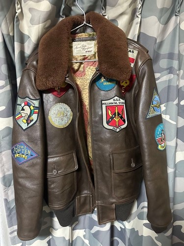 Avirex fliegerjacke braun - avirex, xl