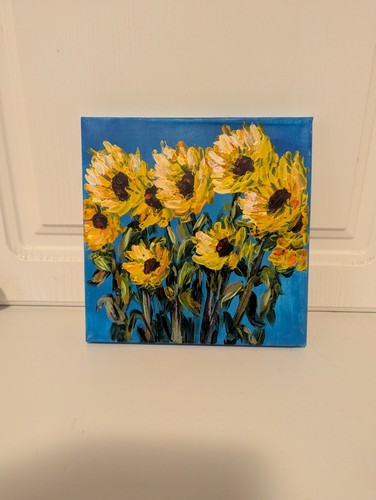 Sonnenblumenbild öl 20 - , cm