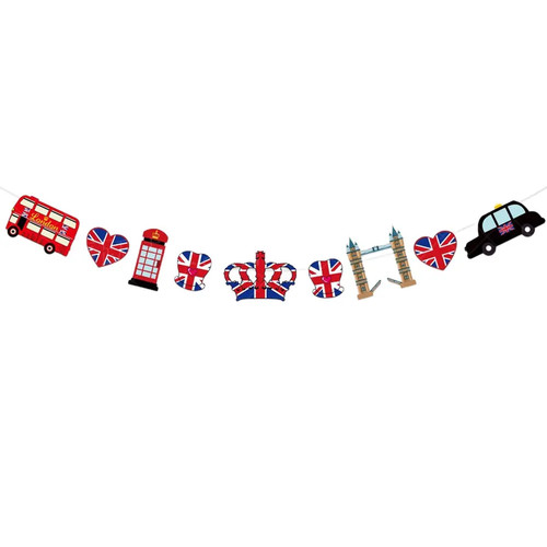 Wimpelbanner britische flagge - wimpelbanner,