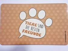 Brettchen Tiere Freunde Frühstück Essbrettchen Gilde Melamin Spruch Geschenk
