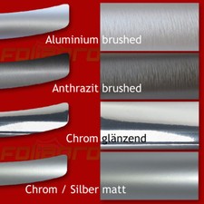 LADEKANTENSCHUTZ Lackschutzfolie für VW UP ab Bj 2011 Chromfolie