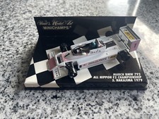 March BMW 792 F2 1979 Minichamps + Renault Martini MK20 Solido 1:43, für Bastler