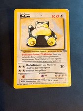 Relaxo Pokemon Karte Deutsch