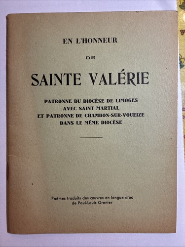 Buch ehre heilige valerie - ehre,