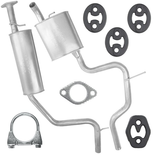 Kompl auspuffanlage auspuff - auspuffanlage,