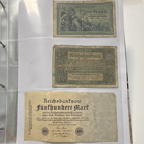 Sammlung alter reichsbanknoten - sammlung,